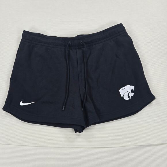 Nike Pants - NWT Nike Kansas State Wildcats Black‎ Essential Shorts Women's Size Medium